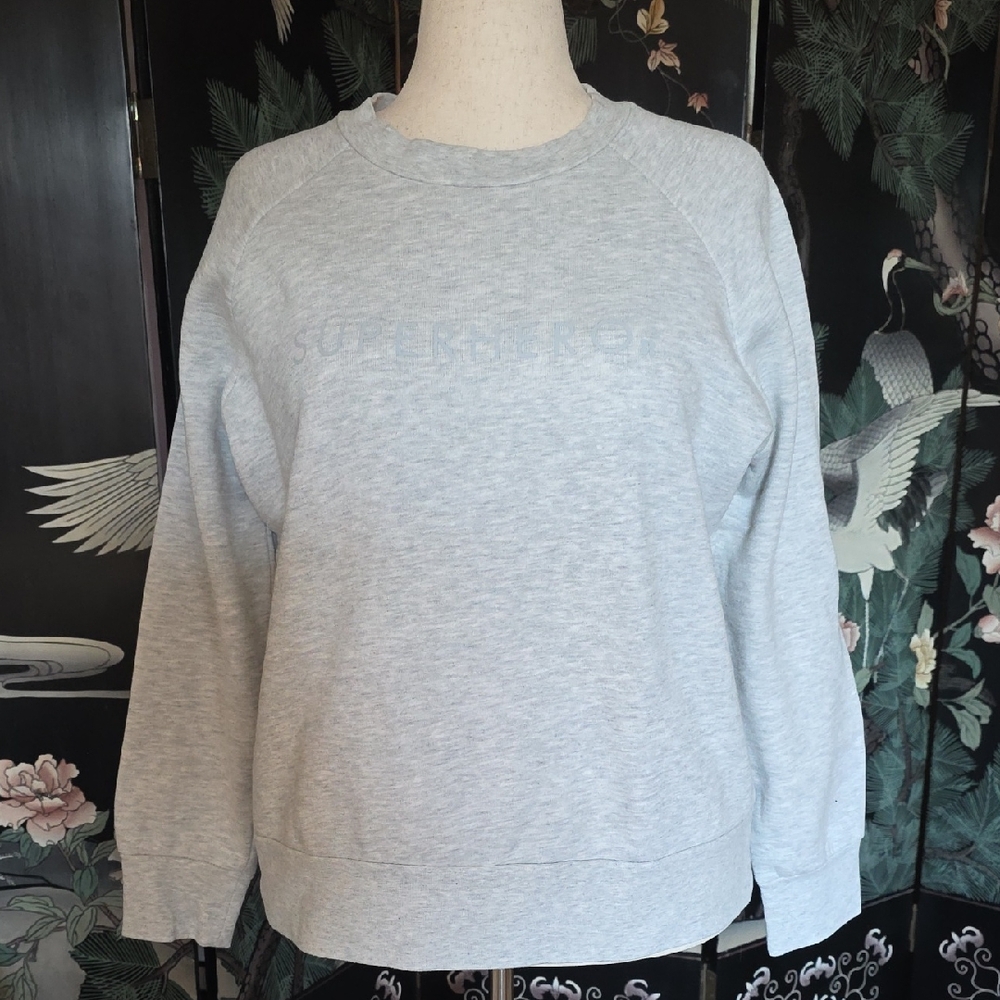 Sweaty Betty Heather Grey Women's Crewneck Sweatshirt